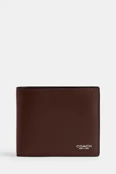 Coach portofel de piele culoarea maro, CY911 imagine