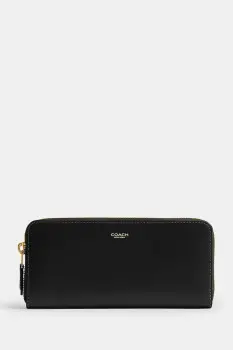 Coach portofel pentru femei din piele Accordion Zip imagine