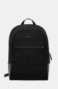 Coach rucsac barbati, culoarea negru, mare, cu imprimeu, CAK98 imagine