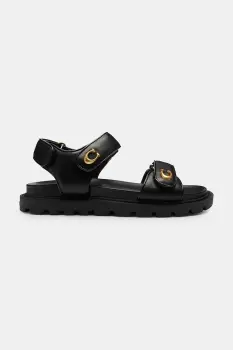 Coach sandale pentru femei, din piele Brynn Leather Sandal imagine