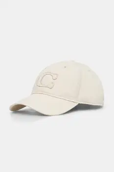 Coach sapca de baseball din bumbac culoarea bej, 29CCN89 imagine