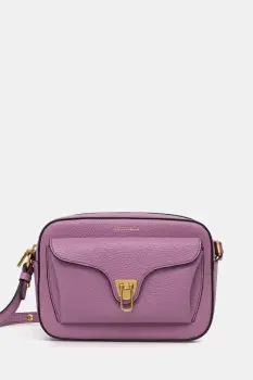 Coccinelle geanta crossbody pentru femei din piele COCCINELLE BEAT SOFT imagine