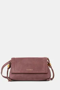 Coccinelle geanta crossbody pentru femei din piele intoarsa imagine