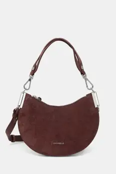Coccinelle geanta crossbody pentru femei din piele intoarsa imagine