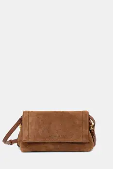 Coccinelle geanta crossbody pentru femei din piele intoarsa imagine