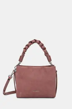 Coccinelle geanta crossbody pentru femei din piele intoarsa imagine