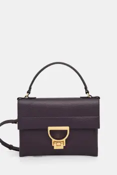 Coccinelle geanta de piele Arlettis culoarea violet, E1 MD5 19 03 01 imagine