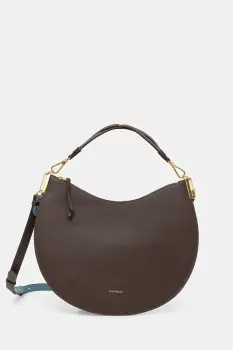 Coccinelle geanta de piele COCCINELLESUNUP culoarea negru, E1 QKF 13 01 01 imagine