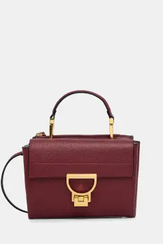 Coccinelle geanta de piele culoarea negru, E1 MD5 55 B7 01 imagine