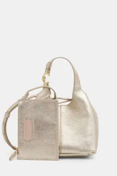 Coccinelle geanta de piele culoarea negru, E1 SHA 58 01 01 imagine