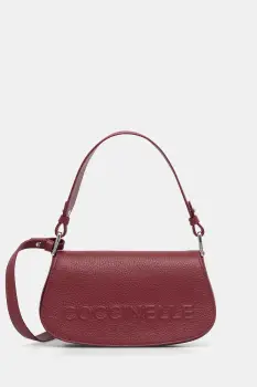 Coccinelle geanta de piele culoarea negru, E5 QBB 52 01 01 imagine