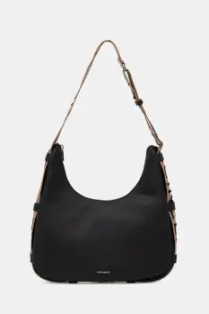 Coccinelle geanta de piele RAQUEL culoarea negru, E1.SQ0.13.01.01 imagine