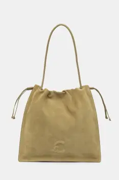 Coccinelle Geanta shopper de dama din piele intoarsa COCCINELLEDULSE SUEDE imagine