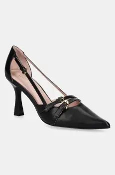 Coccinelle pantofi cu toc culoarea negru, E4 SRF 13 01 01 001 imagine