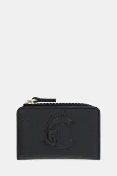 Coccinelle portofel de piele COCCINELLEDULSE SOFT culoarea negru, E2.TQK.17.01.01 imagine