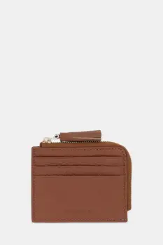 Coccinelle portofel de piele culoarea negru, E2 MU0 12 89 01 imagine