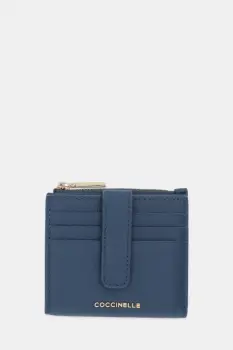 Coccinelle portofel de piele culoarea rosu, E2 MW5 11 F7 01 imagine