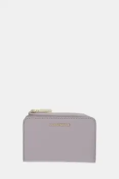 Coccinelle portofel de piele culoarea violet, E2 MW5 17 01 01 imagine