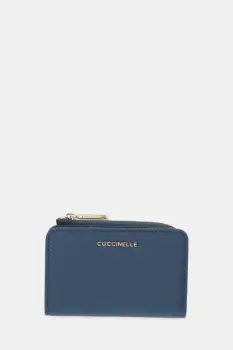 Coccinelle portofel de piele culoarea violet, E2 MW5 17 01 01 imagine