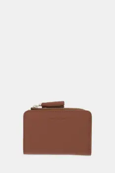 Coccinelle portofel de piele TASSEL culoarea maro, E2.MU0.11.D1.01 imagine