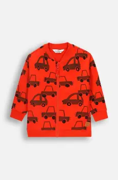 Coccodrillo bluza bebe culoarea rosu, modelator, MY WAY BOY NEWBORN imagine