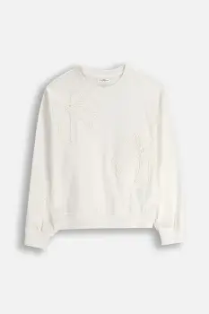 Coccodrillo bluza copii culoarea bej, cu imprimeu, FABOLOUS GIRL JUNIOR imagine