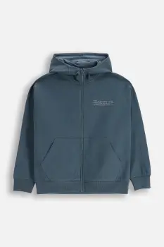 Coccodrillo bluza copii culoarea gri, uni, YETI BOY JUNIOR imagine