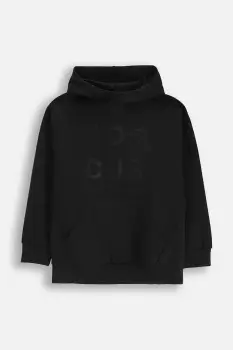 Coccodrillo bluza copii culoarea negru, cu gluga, cu imprimeu, X-RAY VISION BOY JUNIOR imagine