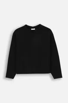 Coccodrillo bluza copii culoarea negru, neted, ELEGANT PARTY GIRL imagine