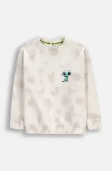 Coccodrillo bluza culoarea bej, COSMIC RAVE BOY KIDS imagine