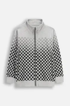 Coccodrillo bluza culoarea gri, cu imprimeu, CITY RACING BOY JUNIOR imagine