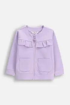 Coccodrillo bluza culoarea violet, uni, HAPPY PUPPY GIRL NEWBORN imagine