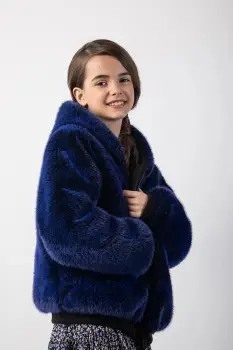 Coccodrillo geaca reversibila pentru copii culoarea negru, OUTERWEAR GIRL JUNIOR imagine