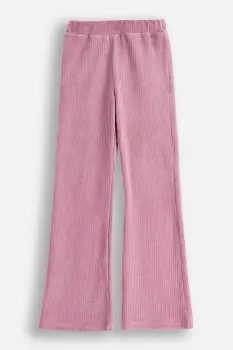 Coccodrillo pantaloni copii culoarea roz, uni, CRAFT PUNK GIRL JUNIOR imagine