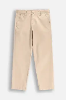 Coccodrillo pantaloni culoarea bej, ELEGANT JUNIOR BOY imagine