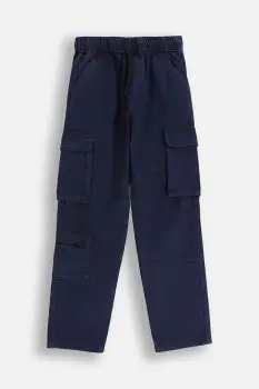 Coccodrillo pantaloni culoarea bleumarin, CITY RACING BOY JUNIOR imagine