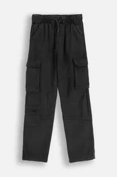 Coccodrillo pantaloni culoarea negru, CITY RACING BOY JUNIOR imagine