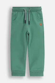 Coccodrillo pantaloni de trening pentru bebelusi culoarea verde, cu imprimeu, FOREST FRIENDS BOY NEWBORN imagine