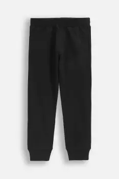 Coccodrillo pantaloni de trening pentru copii culoarea negru, uni, EVERYDAY BOY A imagine
