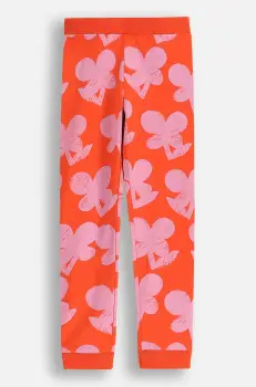 Coccodrillo pantaloni de trening pentru copii culoarea rosu, cu imprimeu, MAXITROPIC GIRL KIDS imagine