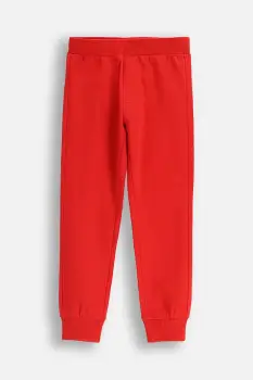 Coccodrillo pantaloni de trening pentru copii culoarea rosu, uni, EVERYDAY BOY A imagine