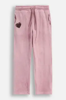 Coccodrillo pantaloni de trening pentru copii culoarea roz, uni, CRAFT PUNK GIRL KIDS imagine