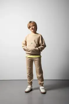 Coccodrillo Pantaloni de trening pentru copii din bumbac imagine