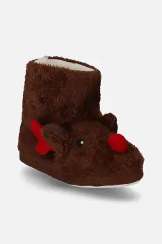 Coccodrillo papuci copii culoarea maro, SHOES UNISEX imagine