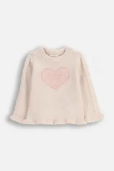 Coccodrillo pulover bebe culoarea auriu, HAPPY PUPPY GIRL NEWBORN imagine