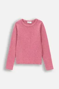 Coccodrillo pulover copii culoarea roz, MYSTIC NATURE GIRL KIDS imagine