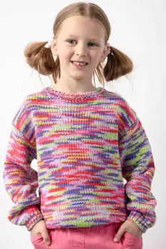 Coccodrillo pulover copii RAVE GIRL KIDS imagine