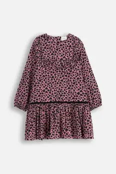 Coccodrillo rochie fete culoarea violet, mini, evazati, CRAFT PUNK GIRL KIDS imagine