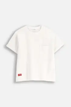 Coccodrillo tricou copii culoarea bej, cu turtleneck, ACADEMY GIRL JUNIOR imagine