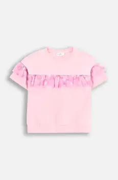 Coccodrillo tricou copii culoarea roz, COSMIC GIRL KIDS imagine